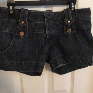 Dark wash Jean shorts